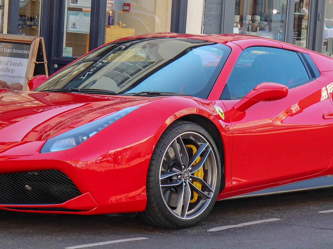 Finished Ferrari build representing the scoped plan for each project